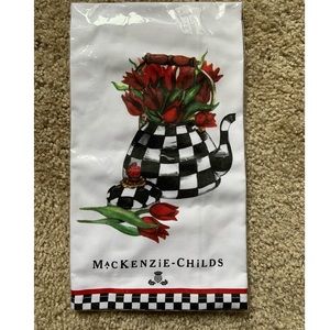 Mackenzie-Childs Tulip Kettle Dish Towel